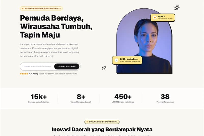 Platform Inkubasi Wirausaha Muda Daerah Dispora Tapin 2026