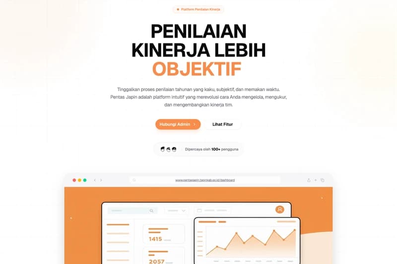 Aplikasi Pentas Japin Penilaian Kinerja Terintegrasi Setda Tapin